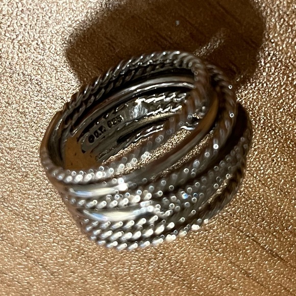 DAVID YURMAN cross over ring - Picture 3 of 5